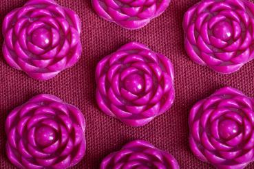 Akupressurmatte violett