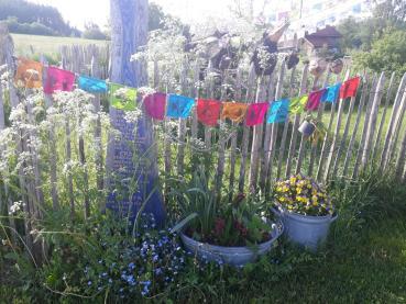 Preview: Gebetsfähnchen bunt gemischt S