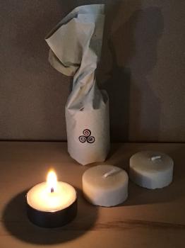 Test- Set Ökoteelichter