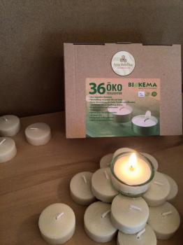 Öko- Teelichter 36er Pack