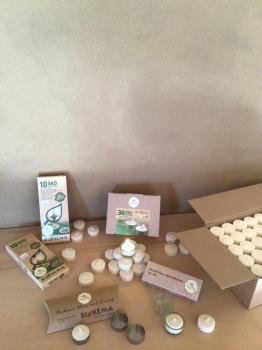 Preview: Öko- Teelichter 300er Pack