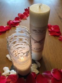 Preview: "Liebe" Allgäuer Heilkräuterkerze