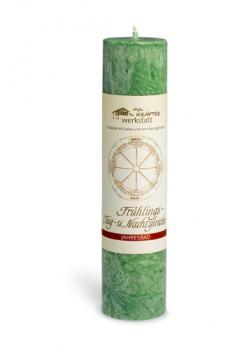"Frühlings- Tag- und Nachtgleiche" Allgäuer Heilkräuterkerze