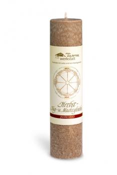 "Herbst- Tag- und Nachtgleiche" Allgäuer Heilkräuterkerze