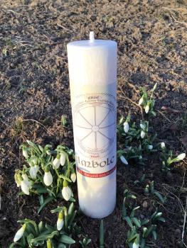 Preview: "Imbolc" Allgäuer Heilkräuterkerze