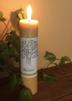 Preview: "Weisheit" Allgäuer Heilkräuterkerze