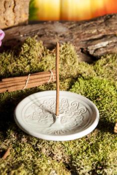 Yggdrasil Räucherstäbchenhalter türkis