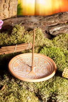 Yggdrasil Räucherstäbchenhalter natur