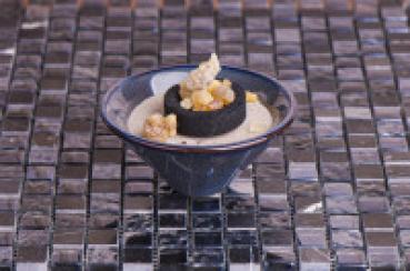 Preview: Räuchergefäss dunkelblau ~ gesprenkelt