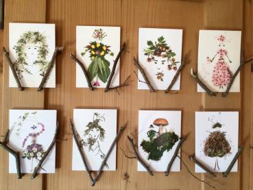 Preview: Postkarte Garten 30 (Mandelblüten)