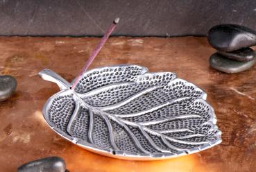 Preview: Räucherstäbchenhalter Blatt