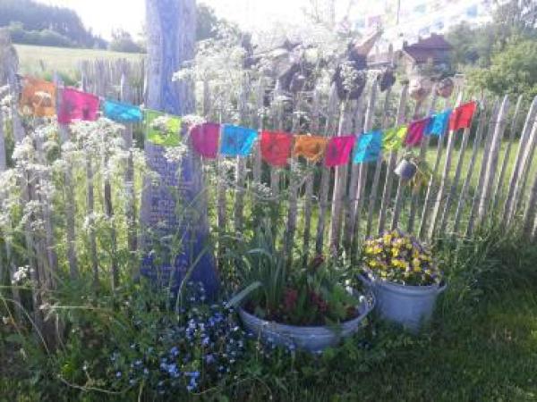 Gebetsfähnchen bunt gemischt M