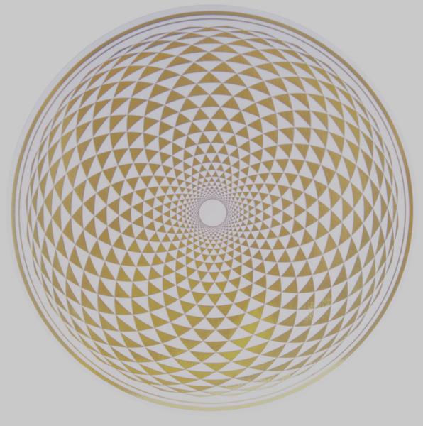 Haftfolie "Sahasrara" (Kronen-Chakra) ø18cm