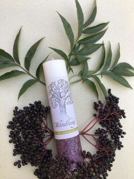 "Wandlung" Allgäuer Heilkräuterkerze