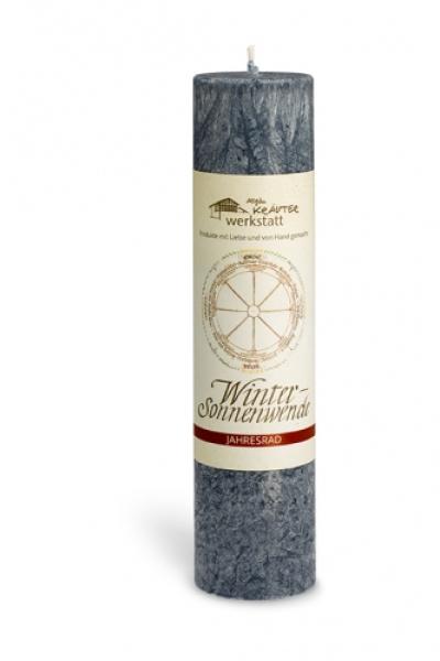 "Winter- Sonnenwende" Allgäuer Heilkräuterkerze