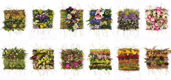 Set "Webereien" 12 Postkarten