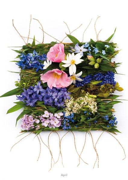 April aus der Serie "Webereien"