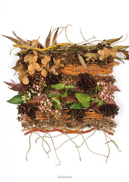 Dezember aus der Serie "Webereien"