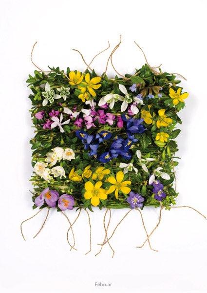 Februar aus der Serie "Webereien"