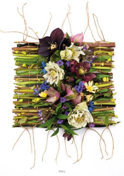 März aus der Serie "Webereien"