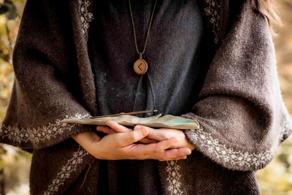 Räucherstäbchenhalter "Feder"